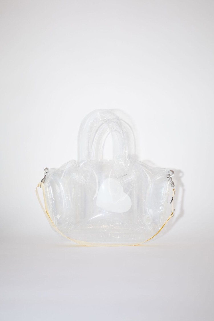 White Acne Studios Inflatable Shoulder Bag | VJRB-05318