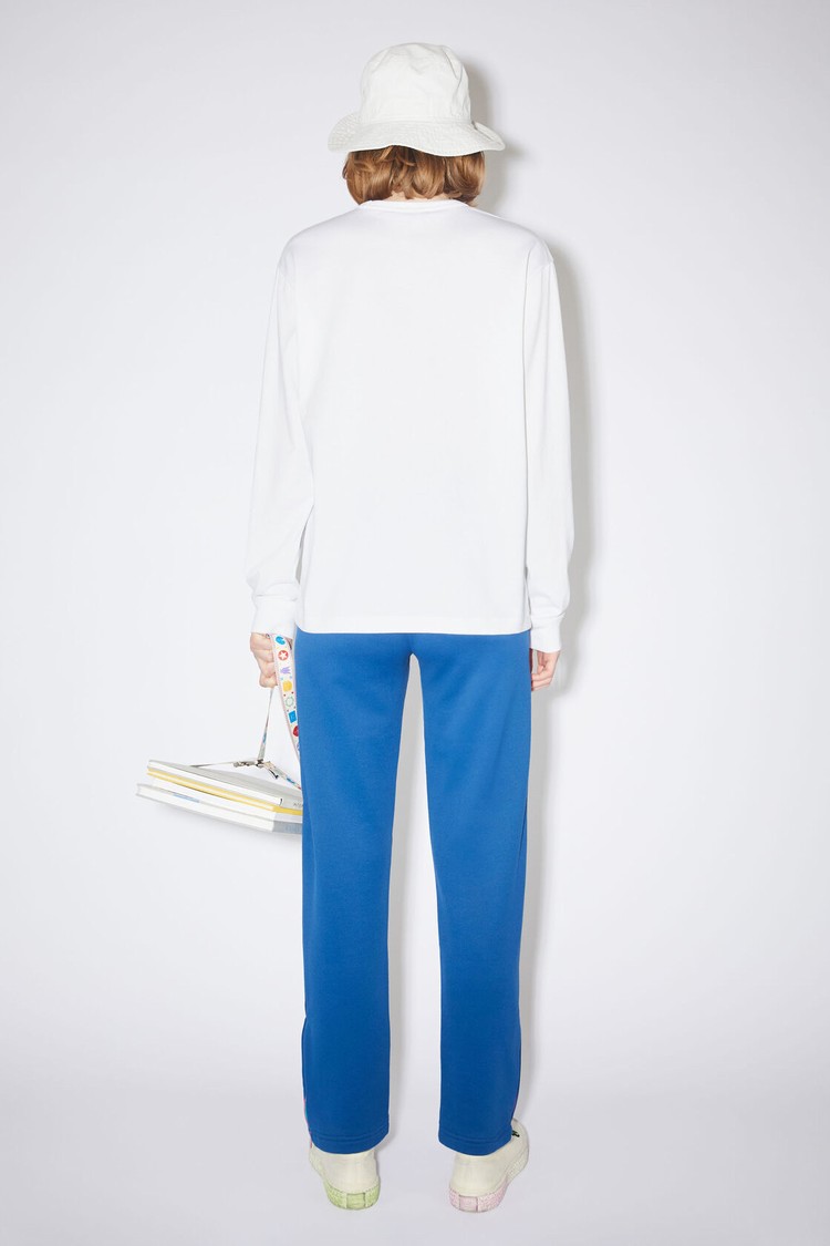 White Acne Studios Long Sleeve Women's T Shirts | GNAH-45630