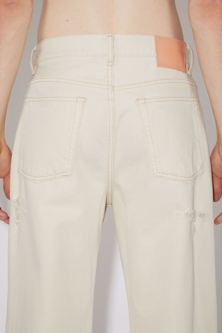 White Acne Studios Loose Fit - 2021 Men's Jeans | GDUB-25349