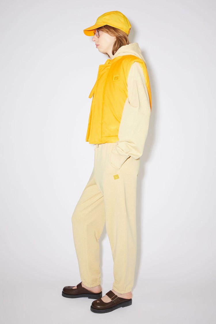 Yellow Acne Studios Cotton Women's Sweatpants | FXMJ-54672