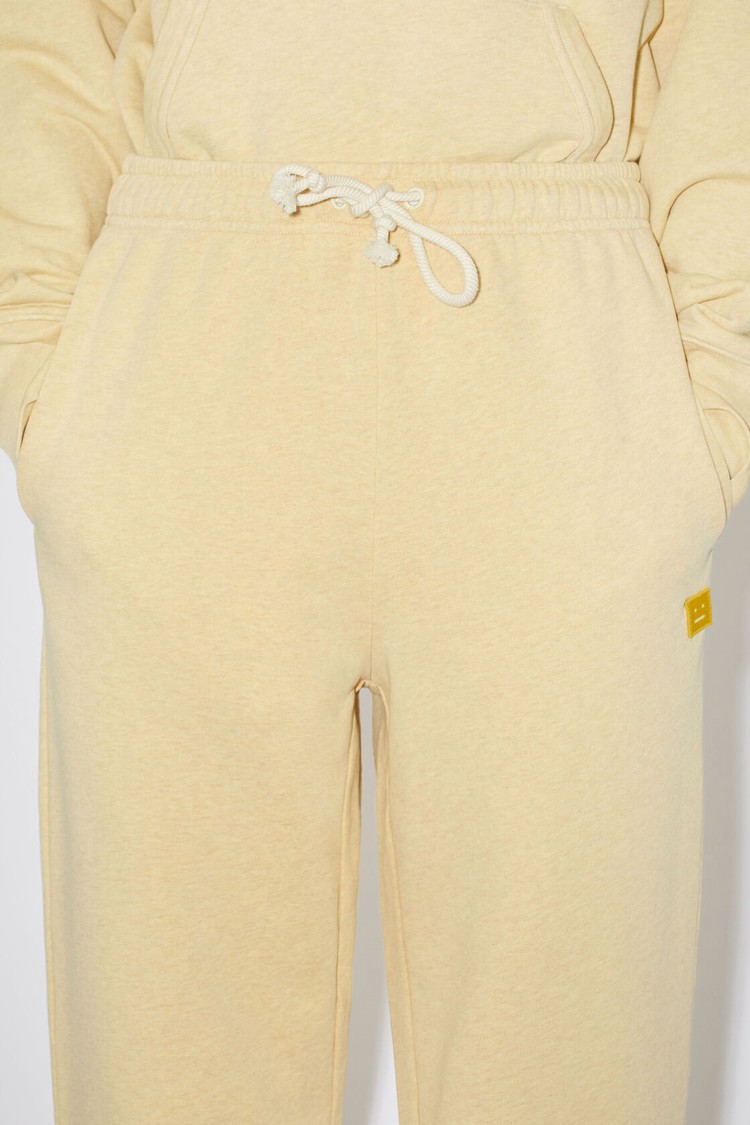 Yellow Acne Studios Cotton Women's Sweatpants | FXMJ-54672