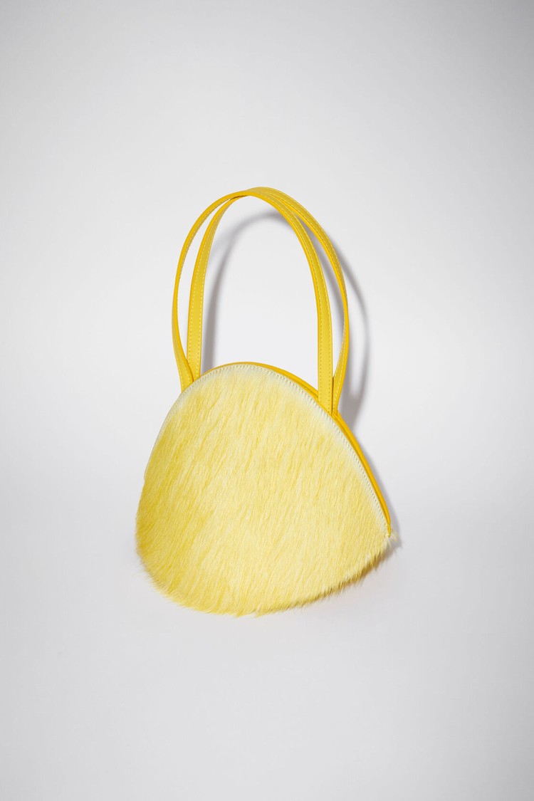 Yellow Acne Studios Leather Handbag | JXPV-34107