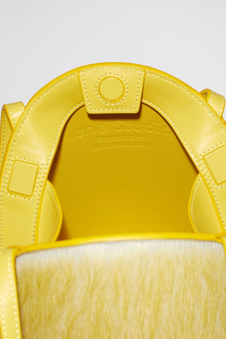 Yellow Acne Studios Leather Handbag | JXPV-34107