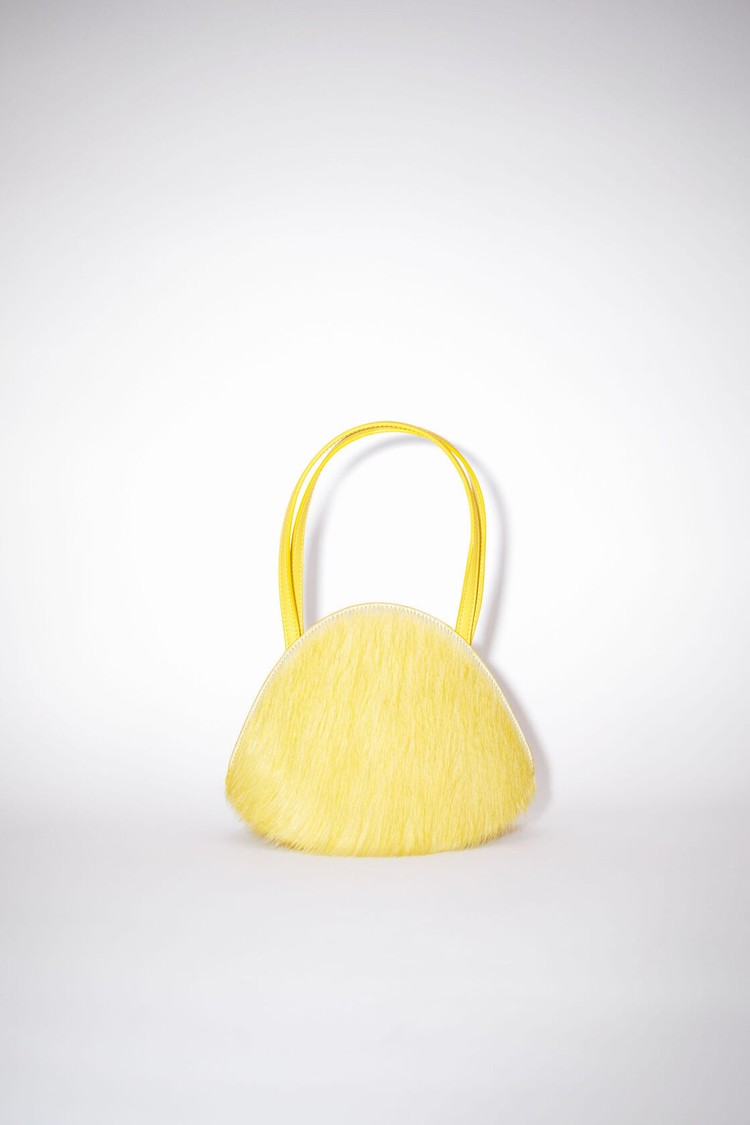 Yellow Acne Studios Leather Handbag | JXPV-34107