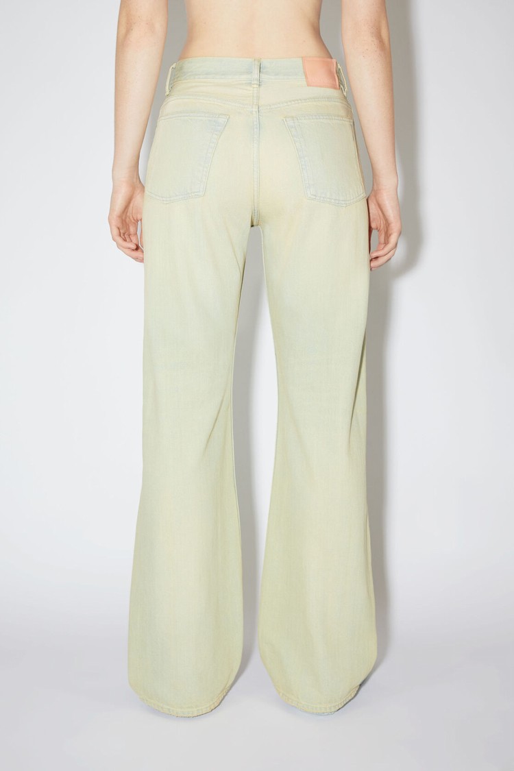 Yellow / Blue Acne Studios Loose Fit - 2021 Women's Jeans | VIOU-56231