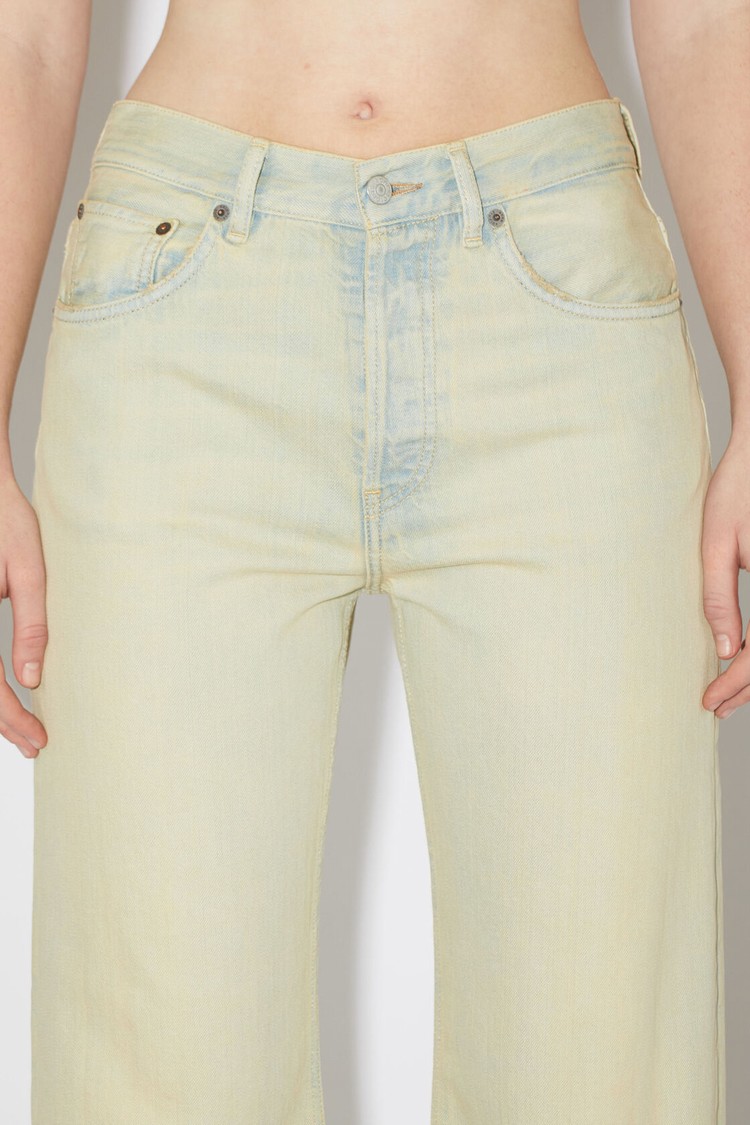 Yellow / Blue Acne Studios Loose Fit - 2021 Women's Jeans | VIOU-56231