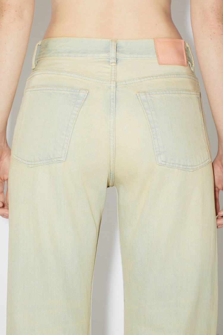 Yellow / Blue Acne Studios Loose Fit - 2021 Women's Jeans | VIOU-56231