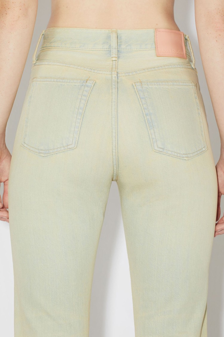 Yellow / Blue Acne Studios Regular Fit - Mece Women's Jeans | ZOHG-02536