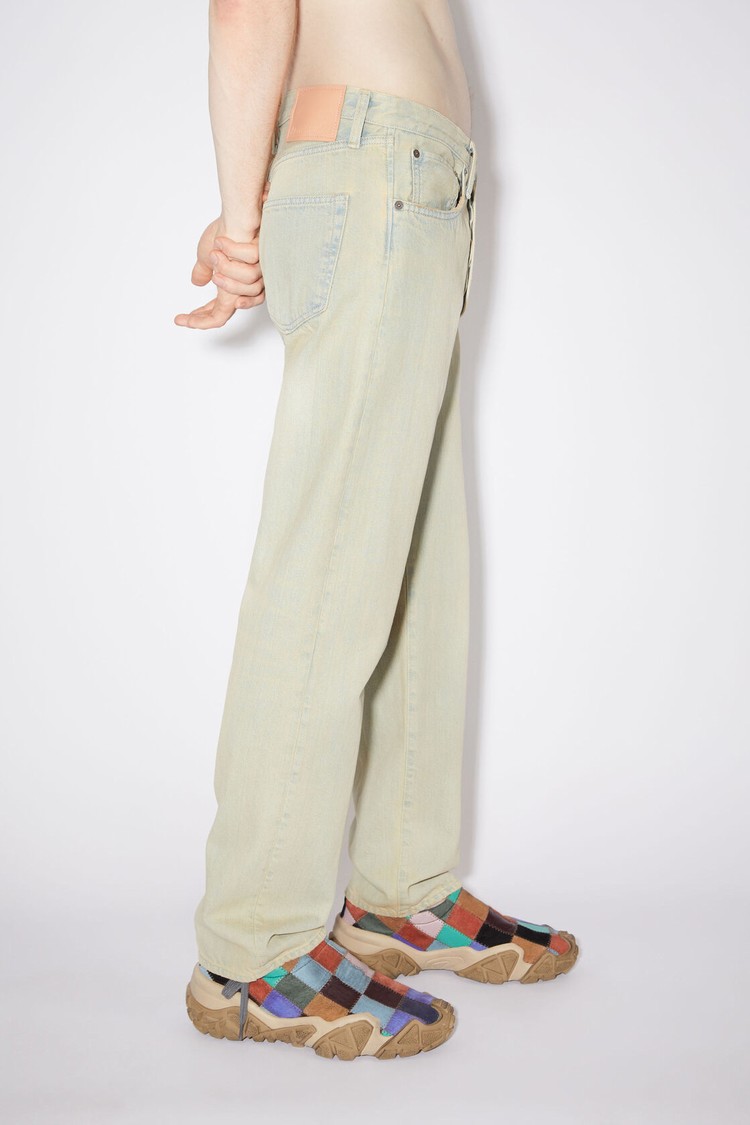 Yellow / Blue Acne Studios Relaxed Fit - 2003 Men's Jeans | ZTKD-91037