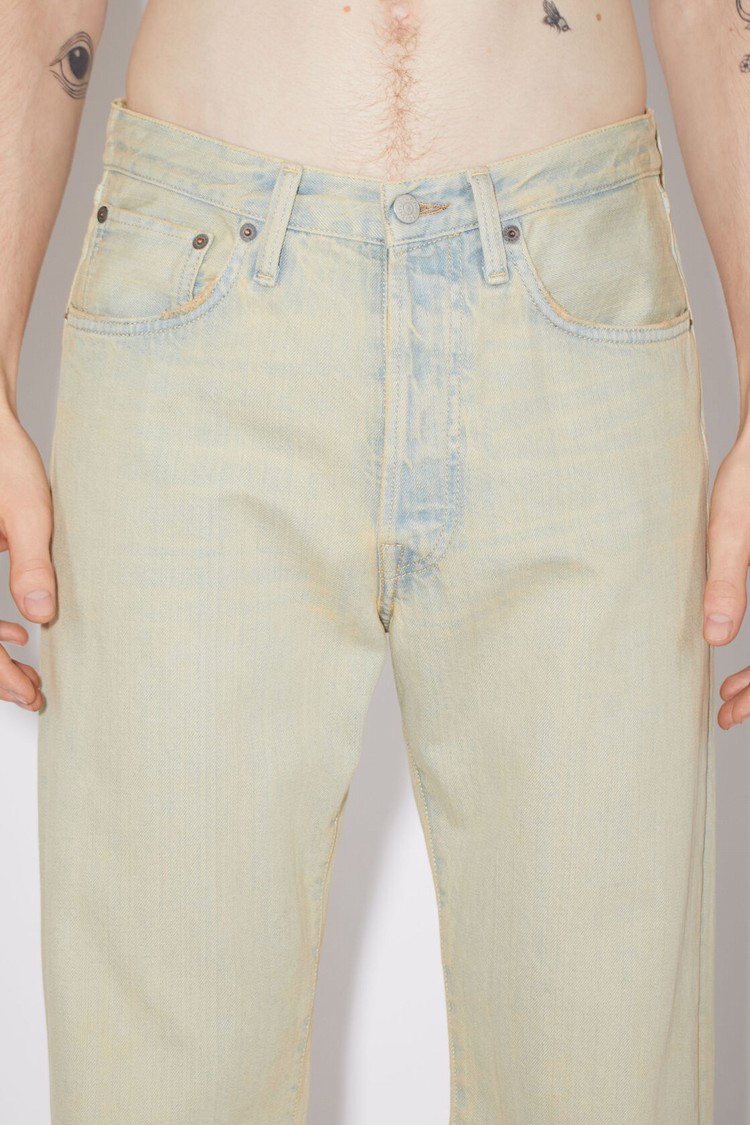 Yellow / Blue Acne Studios Relaxed Fit - 2003 Men's Jeans | ZTKD-91037