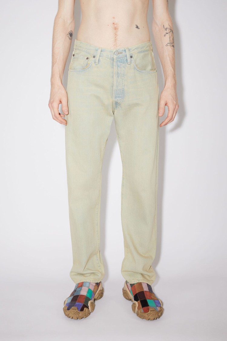 Yellow / Blue Acne Studios Relaxed Fit - 2003 Men\'s Jeans | ZTKD-91037